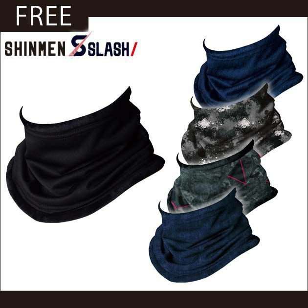 シンメン 秋冬インナー ベルベッティフリースネックウォーマー 0790