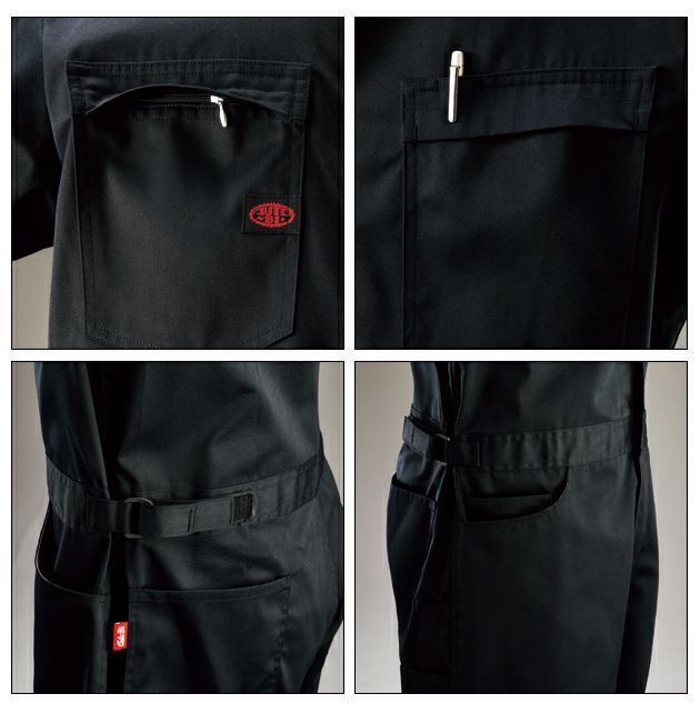 S～LL AUTO-BI 山田辰 作業着 秋冬作業服 つなぎ服 1-6400