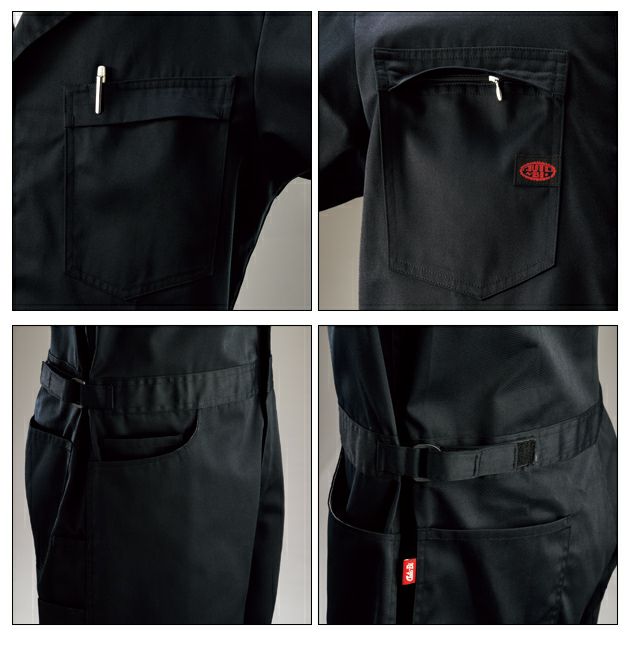 S～LL AUTO-BI 山田辰 作業着 秋冬作業服 つなぎ服 1-6450