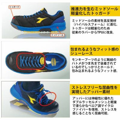 DIADORA ディアドラ 安全靴 MALLARD（マラード） ML-254 ML-311