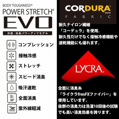 おたふく 春夏インナー BTパワーストレッチ EVOクール フェイスマスク JW-719