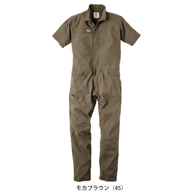 4L GRACE ENGINEER`S グレイスエンジニアーズ 春夏作業服 作業着 グリッドエアーツナギ（半袖） GE-675