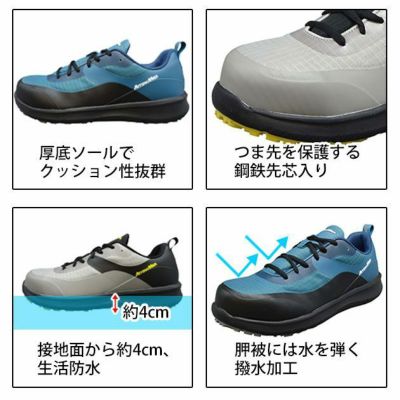 福山ゴム 安全靴 アローマックス #112