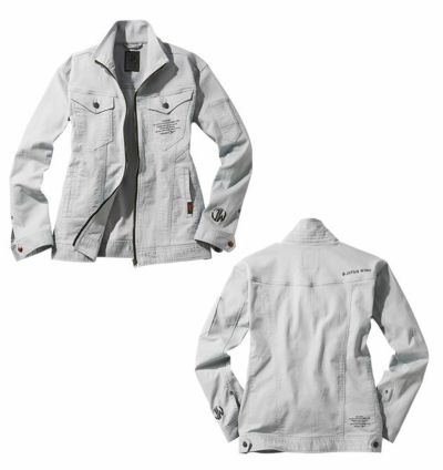 4L～5L 自重堂 作業着 春夏作業服 Jawin ストレッチ長袖ジャンパー 57300