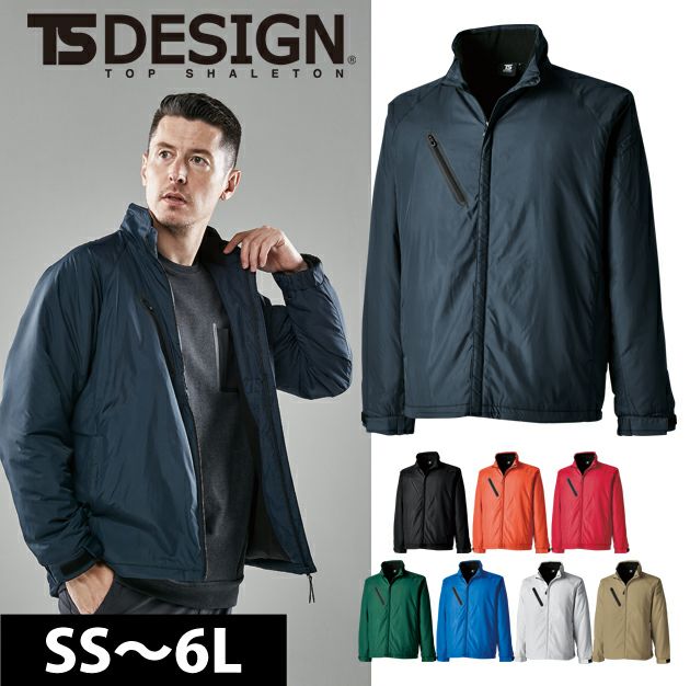 5L～6L|TSDESIGN 藤和 秋冬作業服 作業着 ライトウォームジャケット 43326