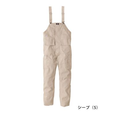 Dickies ディッキーズ つなぎ服 作業着 ストレッチオックスオーバーオールカーゴ D-739