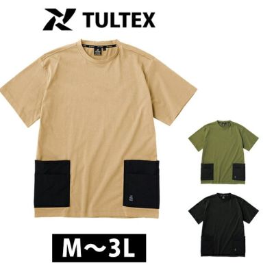 TULTEX タルテックス 春夏作業服 作業着 接触冷感Tシャツ 23305