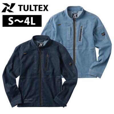 TULTEX タルテックス 春夏作業服 作業着 CORDURA デニムストレッチブルゾン 11703