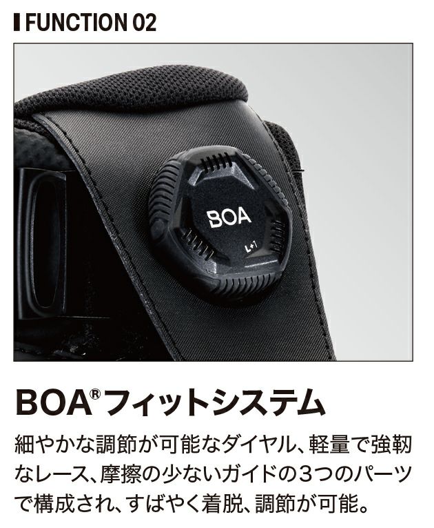 CP604 G-TX BOA　アシックス。安全靴タイプ先芯入りスニーカー - 5