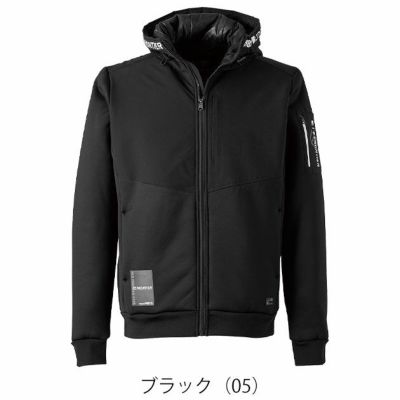 アイズフロンティア 秋冬作業服 作業着 ハイブリットストレッチ裏ボアパーカー 8810