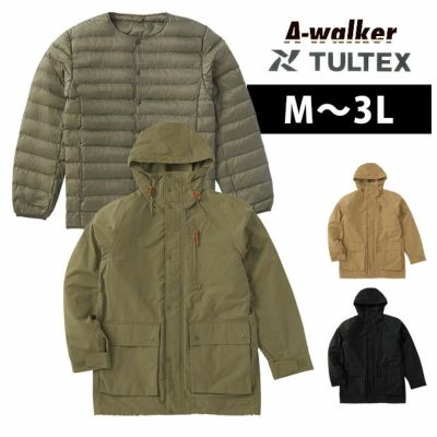 A-Walker 防寒作業服 防寒着 CNクロス3WAYマウンテンパーカ 22515