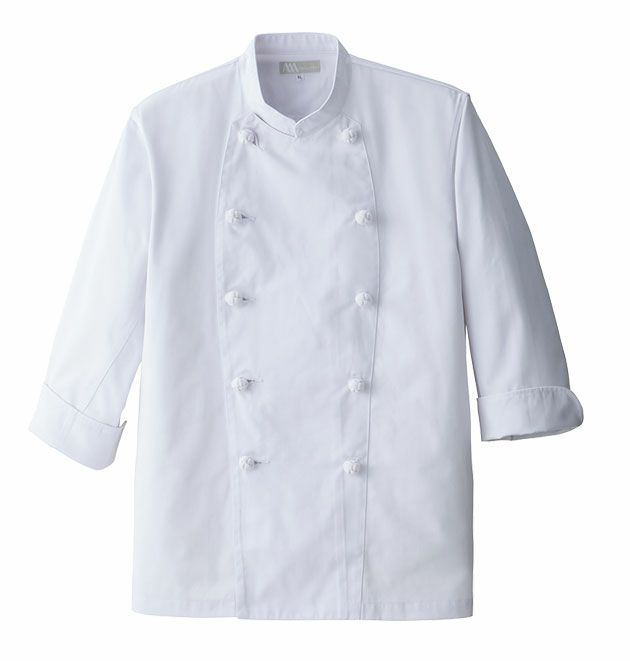 アイトス 秋冬作業服 作業着 7分袖コックコート 861029