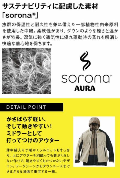サンエス 秋冬作業服 作業着 ライトウォームジャケット SPT32300
