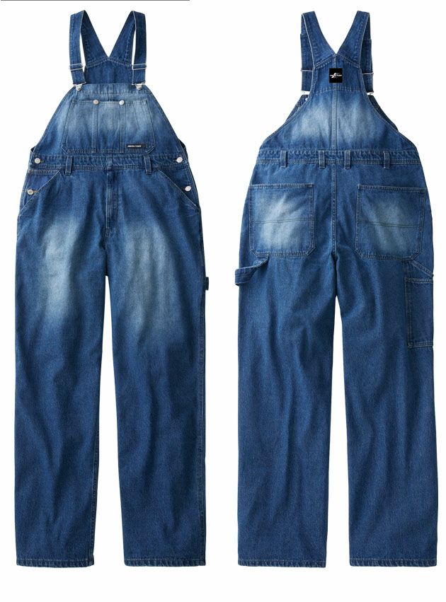 サンエス 秋冬作業服 作業着 オーバーオール RE22336