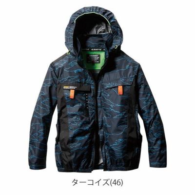 S～XXL BURTLE バートル 空調作業服 作業着 ACブルゾン 2024年新作(ユニセックス) AC2021