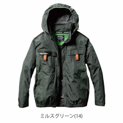 S～XXL BURTLE バートル 空調作業服 作業着 ACブルゾン 2024年新作(ユニセックス) AC2021