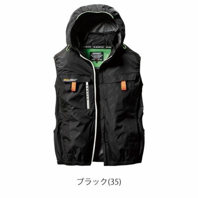 S～XXL BURTLE バートル 空調作業服 作業着 ACベスト 2024年新作(ユニセックス) AC2024