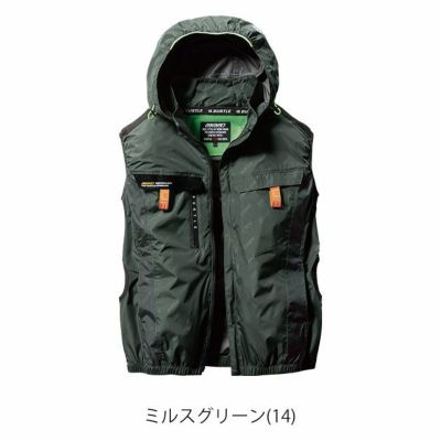 S～XXL BURTLE バートル 空調作業服 作業着 ACベスト 2024年新作(ユニセックス) AC2024