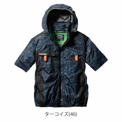 S～XXL BURTLE バートル 空調作業服 作業着 AC半袖ブルゾン 2024年新作(ユニセックス) AC2026