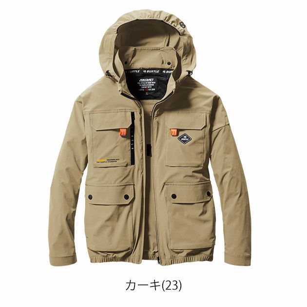 S～XXL BURTLE バートル 空調作業服 作業着 ACブルゾン 2024年新作(ユニセックス) AC2031