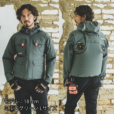 S～XXL BURTLE バートル 空調作業服 作業着 ACブルゾン 2024年