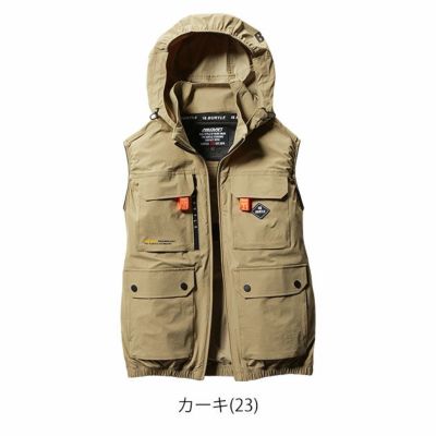 S～XXL BURTLE バートル 空調作業服 作業着 ACベスト 2024年新作(ユニセックス) AC2034