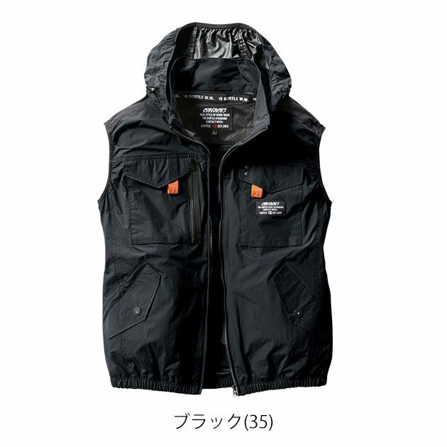 S～XXL BURTLE バートル 空調作業服 作業着 ACタクティカルベスト 2024年新作(ユニセックス) AC1154