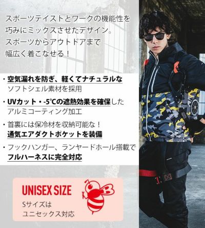 S～XXL BURTLE バートル 空調作業服 作業着 ACブルゾン 2024年新作(ユニセックス) AC2011