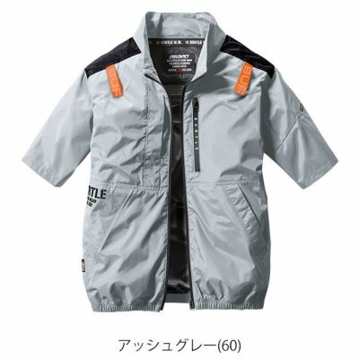 3XL BURTLE バートル 空調作業服 作業着 AC半袖ブルゾン 2024年新作(ユニセックス) AC2016