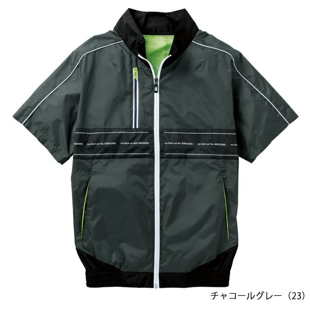 S～3L SOWA 桑和 空調作業服 作業着 EF用半袖ブルゾン 8329-01