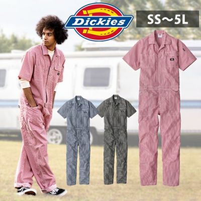 S～3L Dickies ディッキーズ 作業着 春夏作業服 半袖つなぎ服 21-1811 |｜ワークストリート