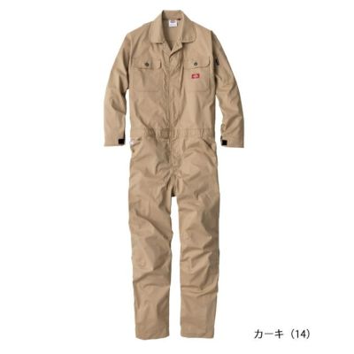 Dickies ディッキーズ つなぎ服 作業着 ストレッチCVC 長袖ツナギ D-746