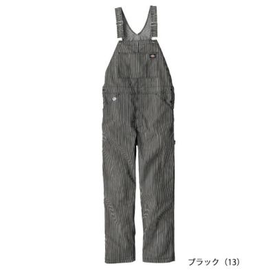 Dickies ディッキーズ つなぎ服 作業着 ストレッチ ヒッコリー オーバーオール D-719