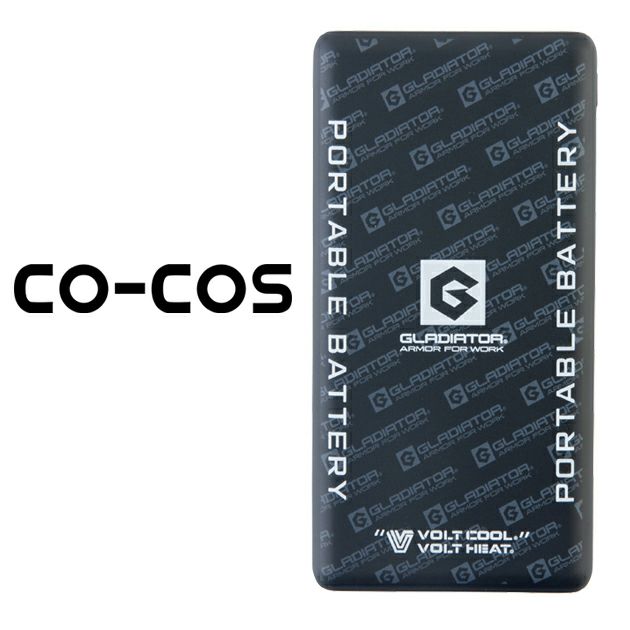 CO-COS コーコス 冷却ペルチェ 作業着 モバイルバッテリー 10000mAh GB-832