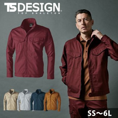 SS～4L TSDESIGN 藤和 春夏作業服 作業着 ハイブリッドコットンジャケット 3616