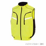 6L アイトス 空調服 作業着 タルテックス 高視認空調服ベスト（男女兼用） AZ-50195