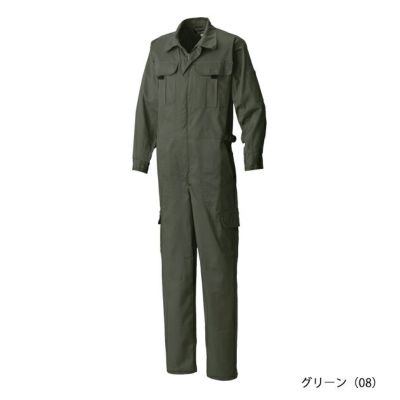 5L シンメン つなぎ服 作業着 ストレッチ円管服 1127