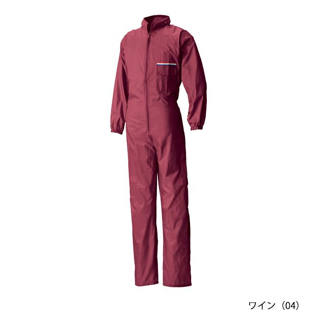M～4L シンメン つなぎ服 作業着 ナイロン円管服 770