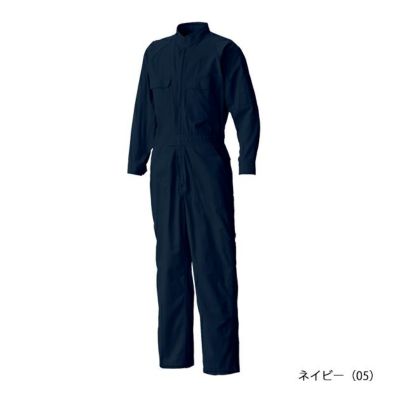 M～4L シンメン つなぎ服 作業着 綿円管服 11613