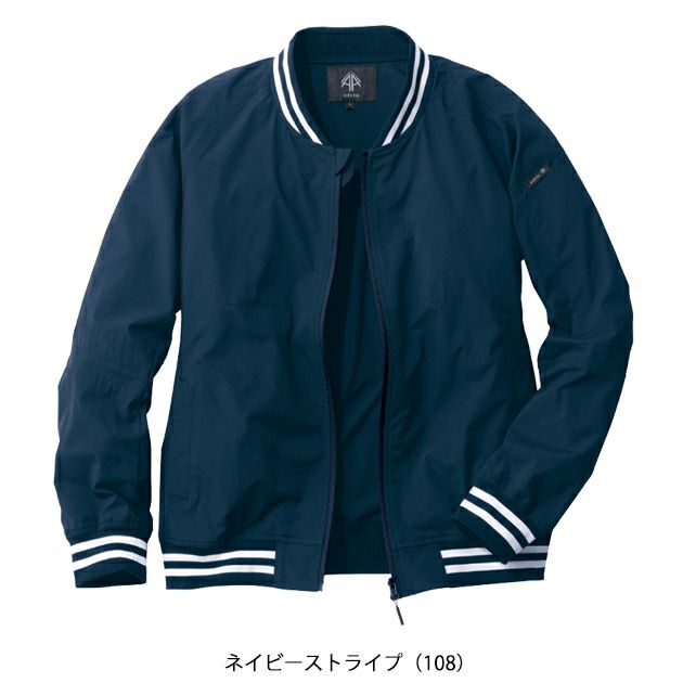 3S～3L アイトス 春夏作業服 作業着 HUMA3Dストレッチブルゾン AZ-50122