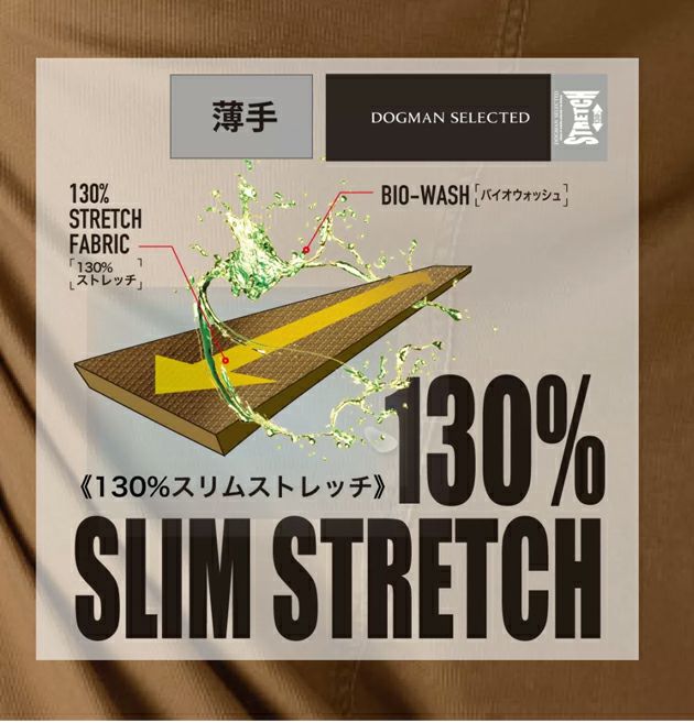 S～4L 中国産業 春夏作業服 作業着 ドビーストレッチ・ワイドカーゴパンツ10ポケット 804005