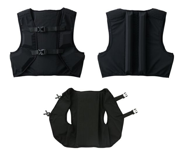 サンエス 空調作業服 作業着 エアーダクトベスト KF99180