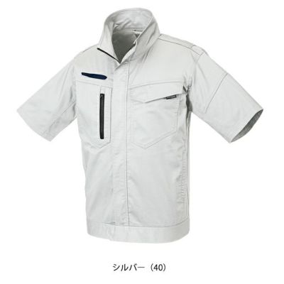 6L クロダルマ 春夏作業服 作業着 半袖ジャンパー 266841