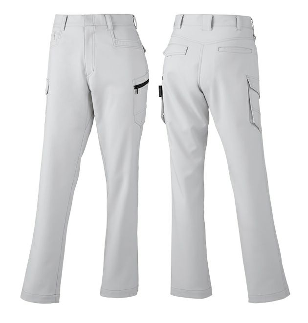 59～101 自重堂 春夏作業服 作業着 エコ製品制電ストレッチレディースカーゴパンツ（裏付） 76816