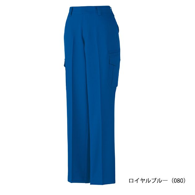 59～101 自重堂 春夏作業服 作業着 エコ製品制電ストレッチノータックレディースカーゴパンツ（裏付） 87916