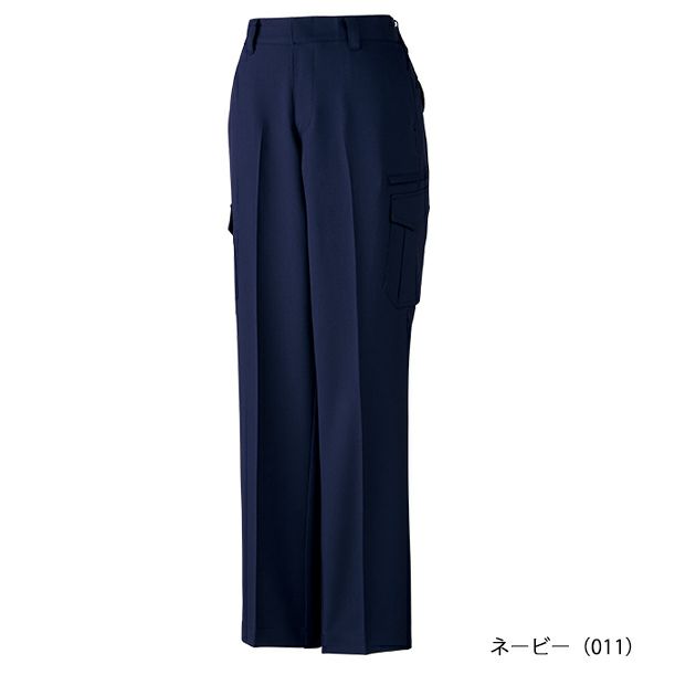 59～101 自重堂 春夏作業服 作業着 エコ製品制電ストレッチノータックレディースカーゴパンツ（裏付） 87916