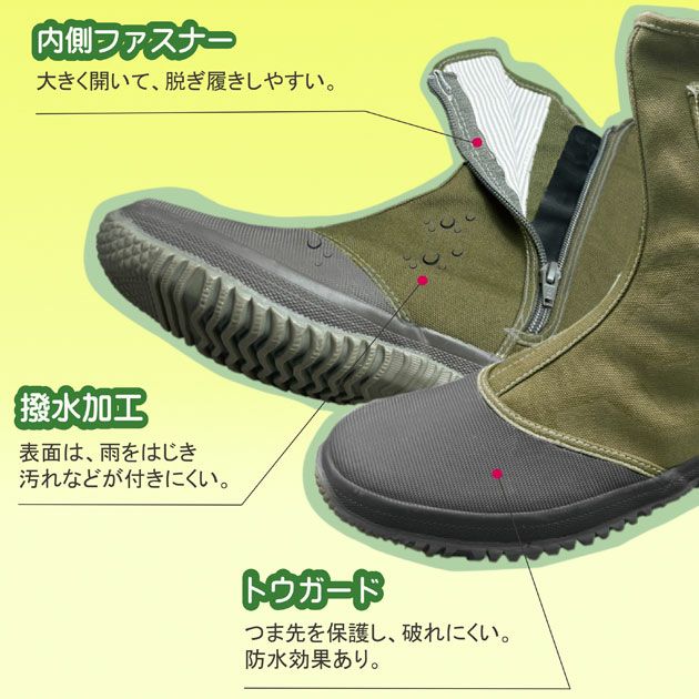 福山ゴム 作業靴 ノーカーズ NK-11