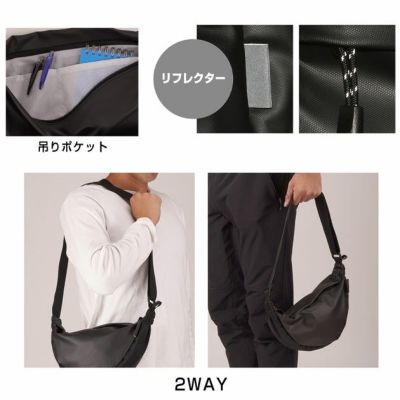 カジメイク バッグ コーティングアーチショルダーバッグ 9145