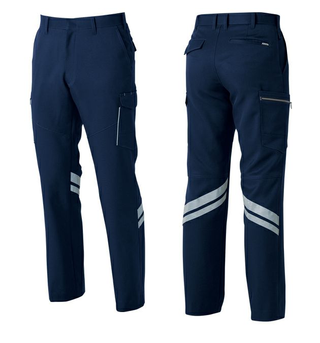 GS～100 SOWA 桑和 春夏作業服 作業着 カーゴパンツ（反射材付き） 966