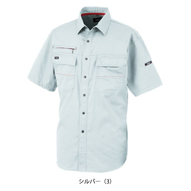 S～4L KANSAI 春夏作業服 作業着 半袖シャツ 20002